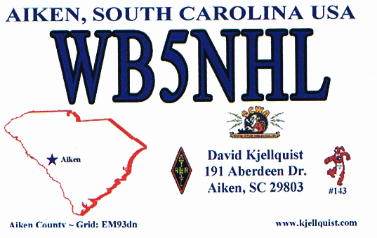 My QSL Card